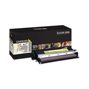 OEM Lexmark C540X34G Yellow Developer Unit (30,000 Pages)