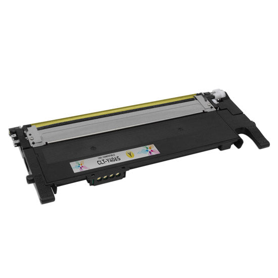Compatible Samsung CLT-Y406S Yellow Toner Cartridge (1,000 Pages)
