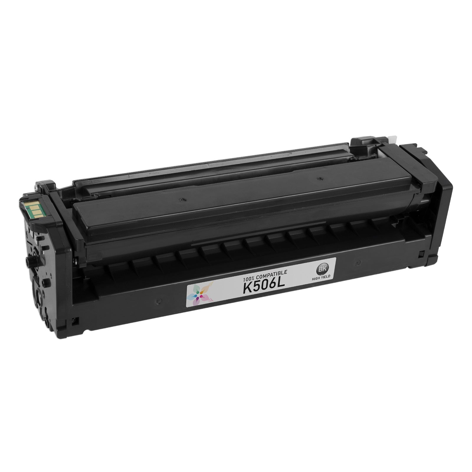 Compatible Samsung CLT-K506L Black High Yield Toner Cartridge (6,000 Pages)