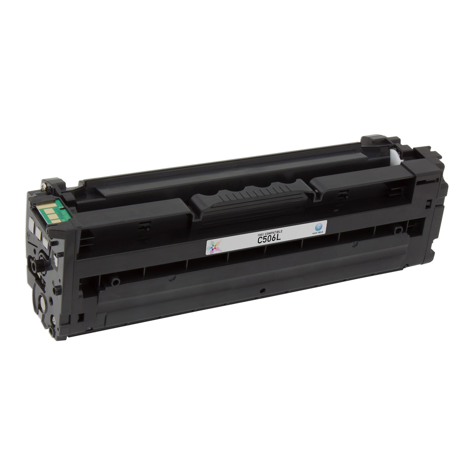 Compatible Samsung CLT-C506L Cyan High Yield Toner Cartridge (3,500 Pages)