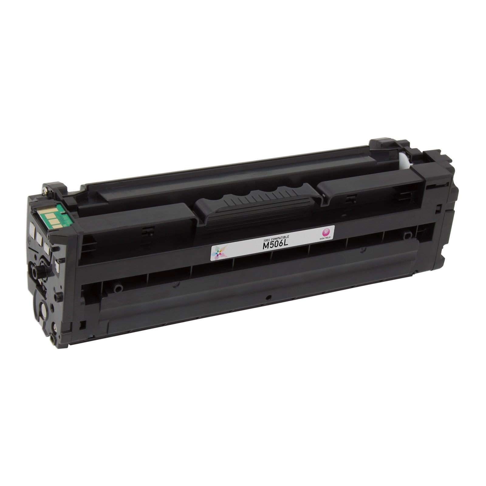 Compatible Samsung CLT-M506L Magenta High Yield Laser Toner Cartridge (3,500 Pages)