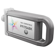 Compatible Canon PFI-704BK Black Ink Cartridge