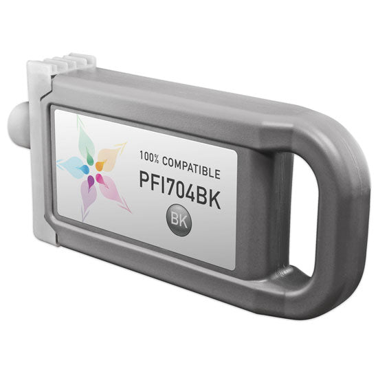 Compatible Canon PFI-704BK Black Ink Cartridge