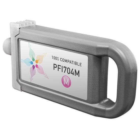 Compatible Canon PFI-704M Magenta Ink Cartridge