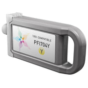 Compatible Canon PFI-704Y Yellow Ink Cartridge