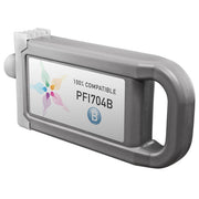 Compatible Canon PFI-704B Blue Ink Cartridge