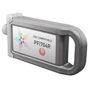 Compatible Canon PFI-704R Red Ink Cartridge