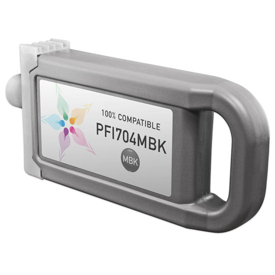 Compatible Canon PFI-704MBK Matte Black Ink Cartridge