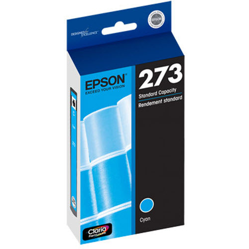 OEM Epson T273220 Cyan Ink Cartridge (300 Pages)