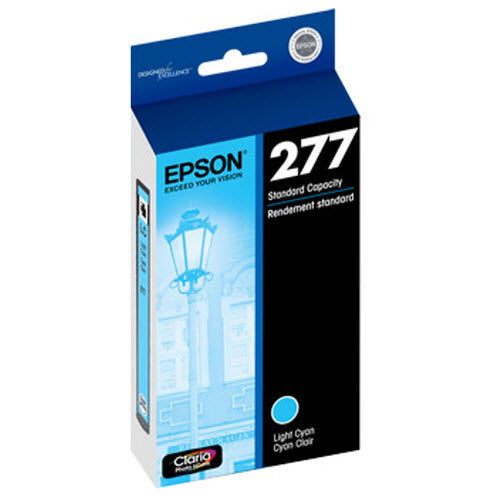 OEM Epson T277520 Light Cyan Ink Cartridge (360 Pages)