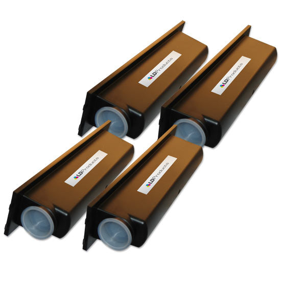 Set of 4 Compatible Canon 1372A006AA Black Laser Toner Cartridge (15,200 Pages)