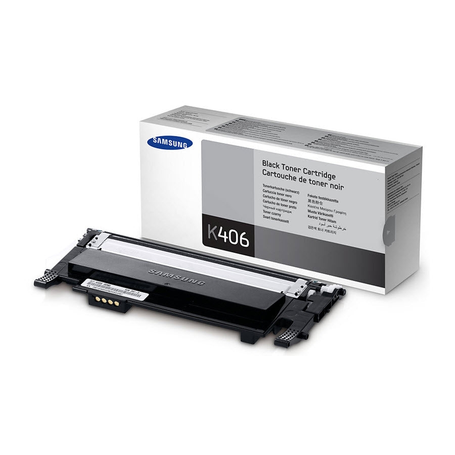 OEM Samsung CLT-K406S Black Toner Cartridge (1,500 Pages)
