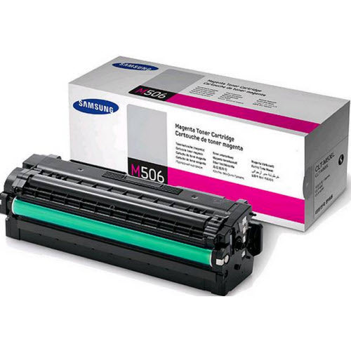 OEM Samsung CLT-M506L High-Yield Magenta Laser Toner Cartridge (3,500 Pages)