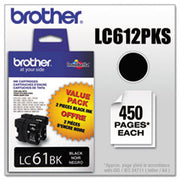 OEM Brother LC612PKS Black Ink Cartridge