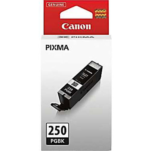OEM Canon 6497B001 (PGI-250) Black Ink Cartridge (300 Pages)