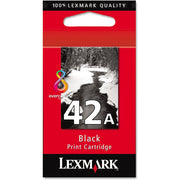 OEM Lexmark #42A / 18Y0342 Black Ink Cartridge (220 Pages)