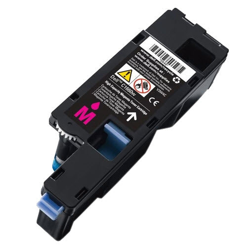 OEM Dell 332-0401 (4J0X7) Magenta Laser Toner Cartridge (1,000 Pages)