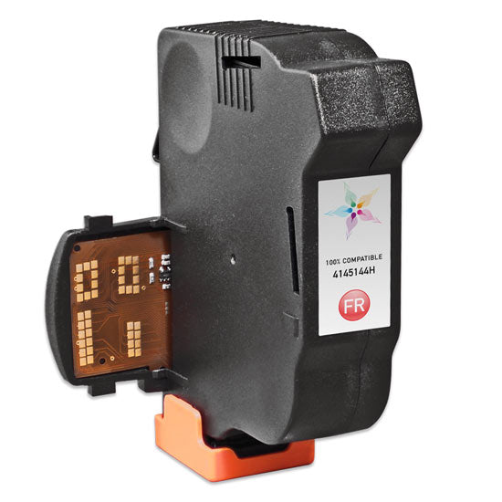Remanufactured Neopost 4145144H Fluorescent Red Ink Cartridge (2,000 Pages)