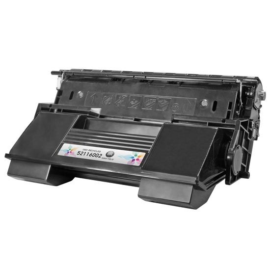 Compatible Okidata 52116002 High Yield Black Laser Toner Cartridge (22,000 Pages)