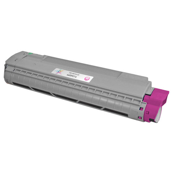 Remanufactured Okidata 44059214 Magenta Laser Toner Cartridge (10,000 Pages)