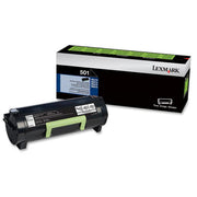 OEM Lexmark 50F1000 (501) Black Laser Toner Cartridge (1,500 Pages)
