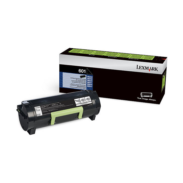 OEM Lexmark 60F1000 (601) Black Laser Toner Cartridge (2,500 Pages)