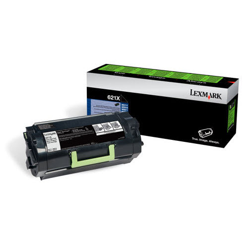 OEM Lexmark 62D1X00 (621X) Extra High-Yield Black Laser Toner Cartridge (45,000 Pages)