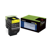 OEM Lexmark 70C1XY0 (701XY) Extra High-Yield Yellow Laser Toner Cartridge (4,000 Pages)