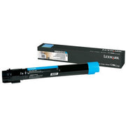 OEM Lexmark X950X2CG Extra High-Yield Cyan Laser Toner Cartridge (22,000 Pages)