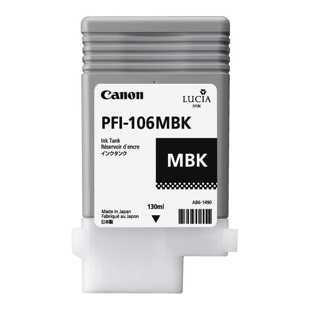 OEM Canon 6620B001AA (PFI-106MBK) Matte Black Ink Cartridge