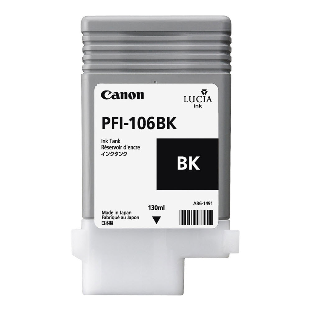 OEM Canon 6621B001AA (PFI-106BK) Black Ink Cartridge