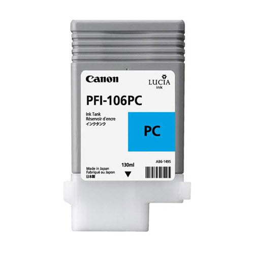 OEM Canon 6625B001AA (PFI-106PC) Photo Cyan Ink Cartridge