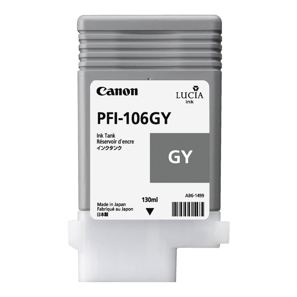 OEM Canon 6630B001AA (PFI-106GY) Gray Ink Cartridge