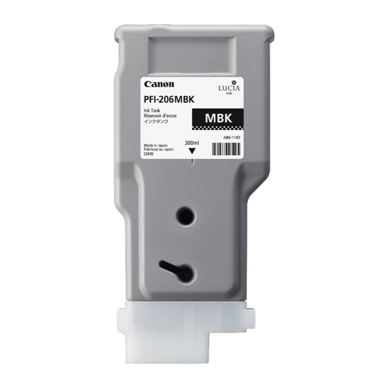 OEM Canon 5302B001AA (PFI-206MBK) Matte Black Ink Cartridge