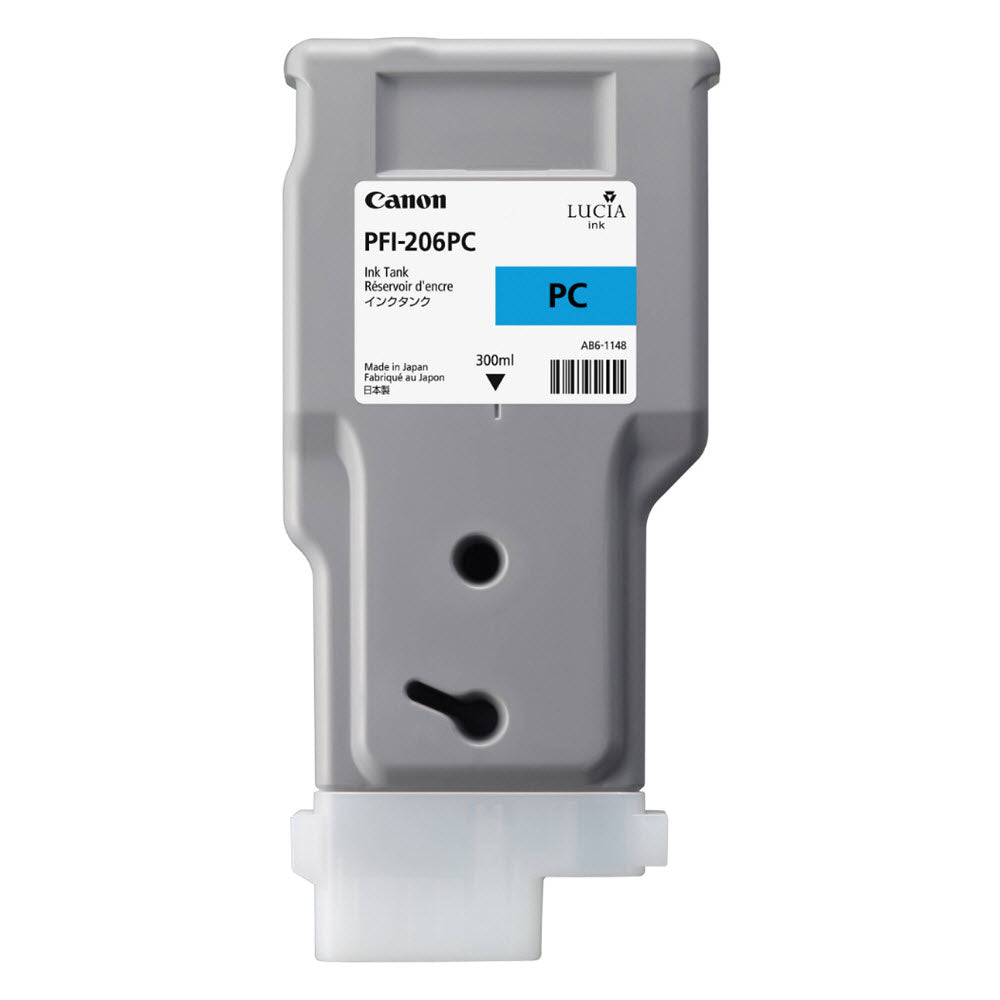 OEM Canon 5307B001AA (PFI-206PC) Photo Cyan Ink Cartridge