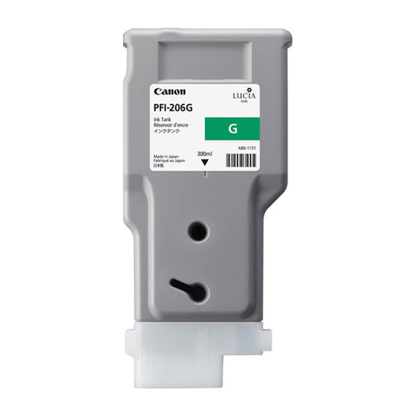 OEM Canon 5310B001AA (PFI-206G) Green Ink Cartridge