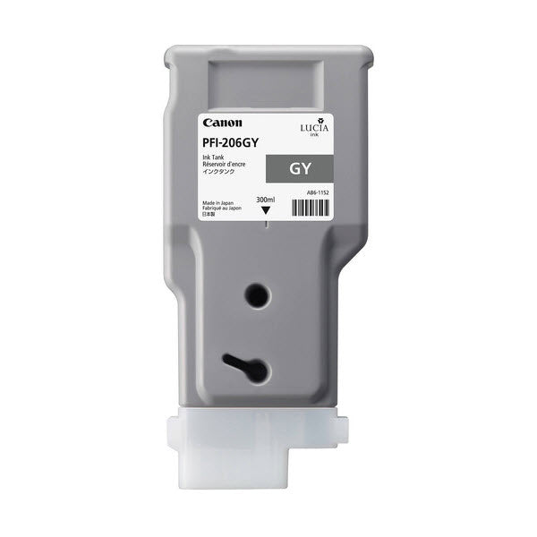 OEM Canon 5312B001AA (PFI-206GY) Gray Ink Cartridge