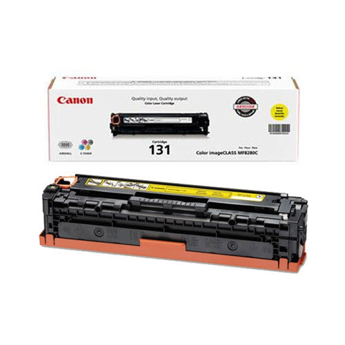 OEM Canon 6269B001AA (131) Yellow Laser Toner Cartridge (1,500 Pages)