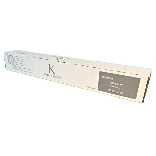 OEM Kyocera Mita TK-8347K Black High Yield Toner Cartridge (20,000 Pages)
