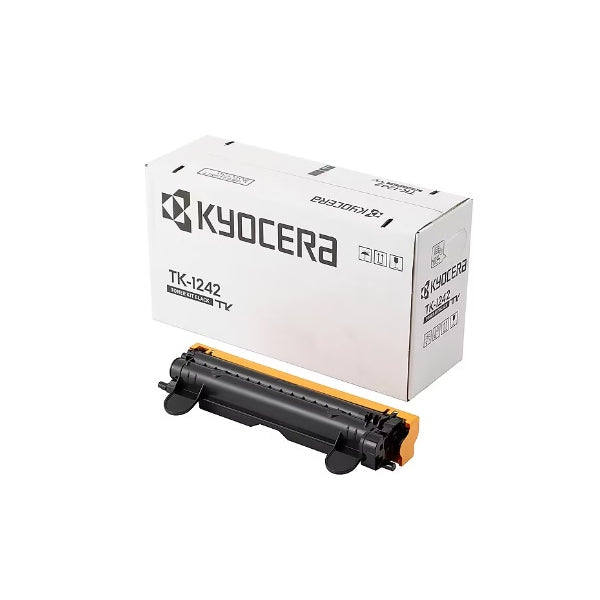 OEM Kyocera TK-1242K Black Toner Cartridge (1,500 Pages)
