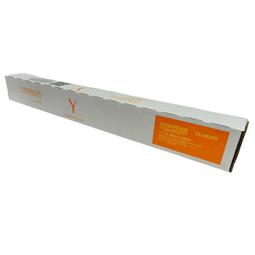 OEM Kyocera Mita TK-8547Y Yellow Toner Cartridge (20,000 Pages)