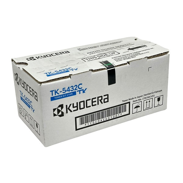 OEM Kyocera TK-5432C Cyan Toner Cartridge (1,250 Pages)