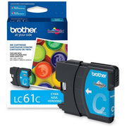 OEM Brother LC61C Cyan Ink Cartridge (325 Pages)