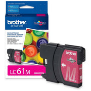 OEM Brother LC61M Magenta Ink Cartridge (325 Pages)