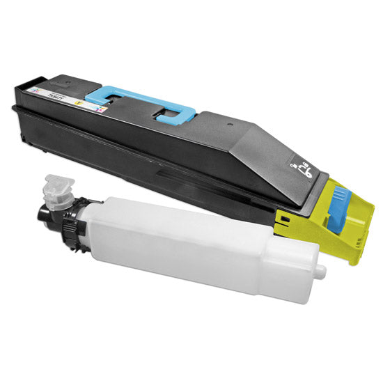 Compatible Kyocera Mita TK-867Y Yellow Toner Cartridge (12,000 Pages)