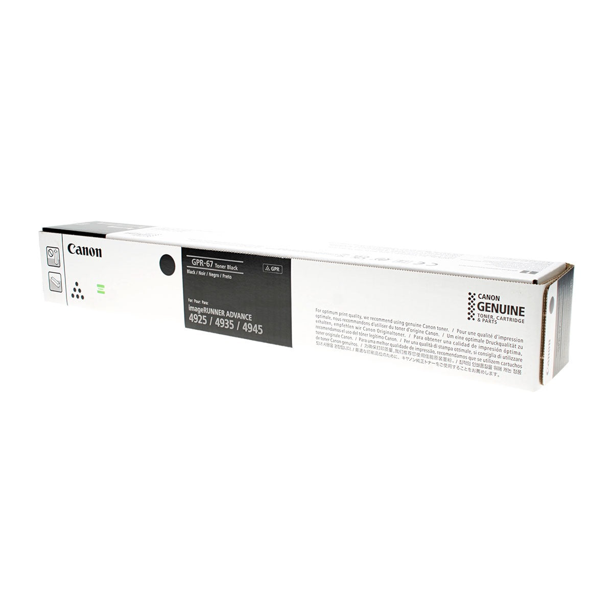 OEM Canon GPR-67 Black Toner Cartridge (44,500 Pages)