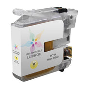 Compatible Brother LC105Y Super High Yield Yellow Ink Cartridge (1,200 Pages)