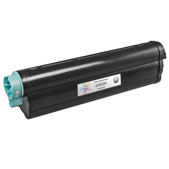 Compatible Okidata 43502001 (Type 9) Black Laser Toner Cartridge (7,000 Pages)