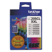OEM Brother LC2053PKS Super High Yield Cyan, Magenta, Yellow Ink Cartridge Set