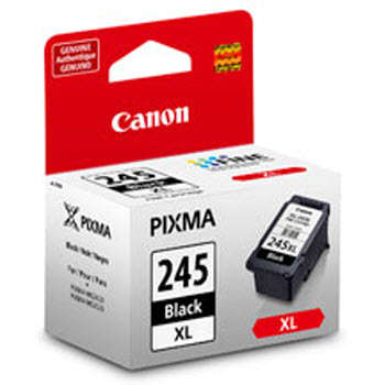 OEM Canon 8278B001AA (PG-245XL) High-Yield Black Ink Cartridge (300 Pages)